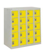 Probe HAZ-A Hazardous High Double Door Steel Cabinet - doors open