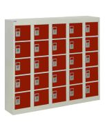 Probe HAZ-A Hazardous High Double Door Steel Cabinet - doors open