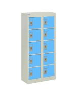 Probe HAZ-A Hazardous High Double Door Steel Cabinet - doors open