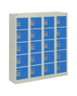 Probe HAZ-A Hazardous High Double Door Steel Cabinet - doors open
