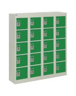 Probe HAZ-A Hazardous High Double Door Steel Cabinet - doors open