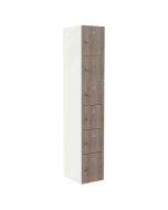 Probe 4 Door Oak TimberBox MFC Woodgrain Door Steel Locker