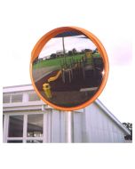 Securikey M16066C Stainless Steel Blindspot Mirror 600mm fiited to a post