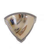 Securikey Duravision Institutional Stainless Anti-Ligature 250x250mm 1/4 Dome
