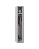 Next Day Delivery Locker | Phoenix PL 300D 1 Door Electronic Lock - Grey open