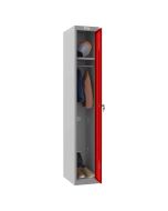 Next Day Delivery Locker | Phoenix PL 300D 1 Door Key Lock - Red