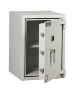 Dudley Harlech Lite S2 Fire Security Safe Size 2  - door ajar