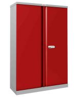 Phoenix SCL1491GRE Flat Packed Red Cupboard | Electronic