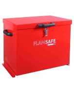 Probe HAZ-A Hazardous High Double Door Steel Cabinet - doors open