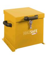 Probe HAZ-A Hazardous High Double Door Steel Cabinet - doors open