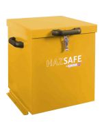 Probe HAZ-A Hazardous High Double Door Steel Cabinet - doors open