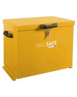 Probe HAZ-A Hazardous High Double Door Steel Cabinet - doors open