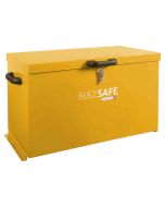 Probe HAZ-A Hazardous High Double Door Steel Cabinet - doors open
