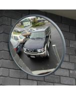 Outdoor Convex Mirror 450mm - Securikey Econovex wall fixed