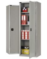 Probe SLC702418 Industrial Slim Steel Cabinet 610x460 - All Silver Grey