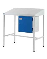Bedford 88BDU1 Welded 2 Drawer Steel Sloping Top Desk Cabinet 