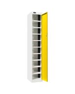 Probe LAPBOX 15 Laptops 15 Doors Charging Key Locking Locker - red