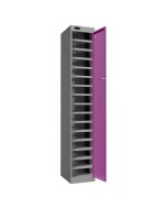 Probe LAPBOX 15 Laptops 15 Doors Charging Key Locking Locker - red