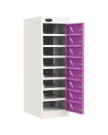 Probe LAPBOX 15 Laptops 15 Doors Charging Key Locking Locker - red