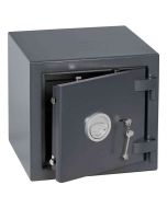 Keysecure Victor Eurograde 1 Key Lock Security Safe Size 2 - door ajar