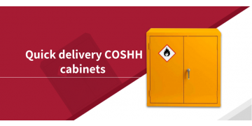 Quick delivery COSHH cabinets from Safe Options