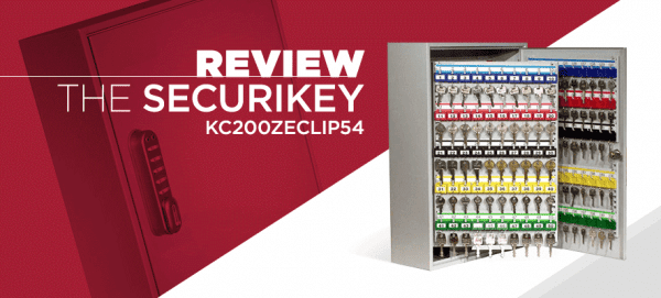 Review - Securikey KC200ZECLIP54 - Wall Mounted key Cabinet with 200 Hooks Thubmnail